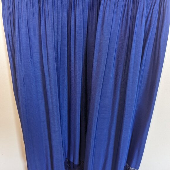 Blue pleated dress - Made in Korea - Picture 3 of 10